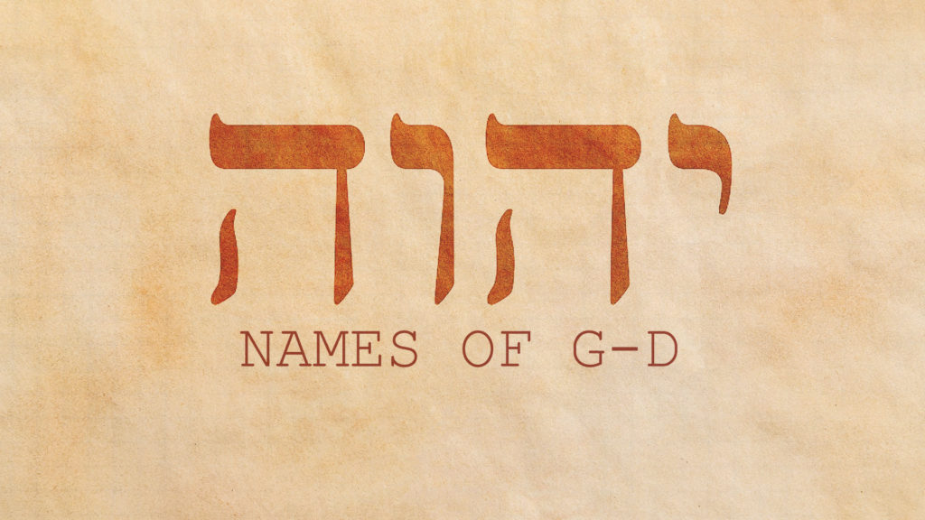 Names of God (Part 1)